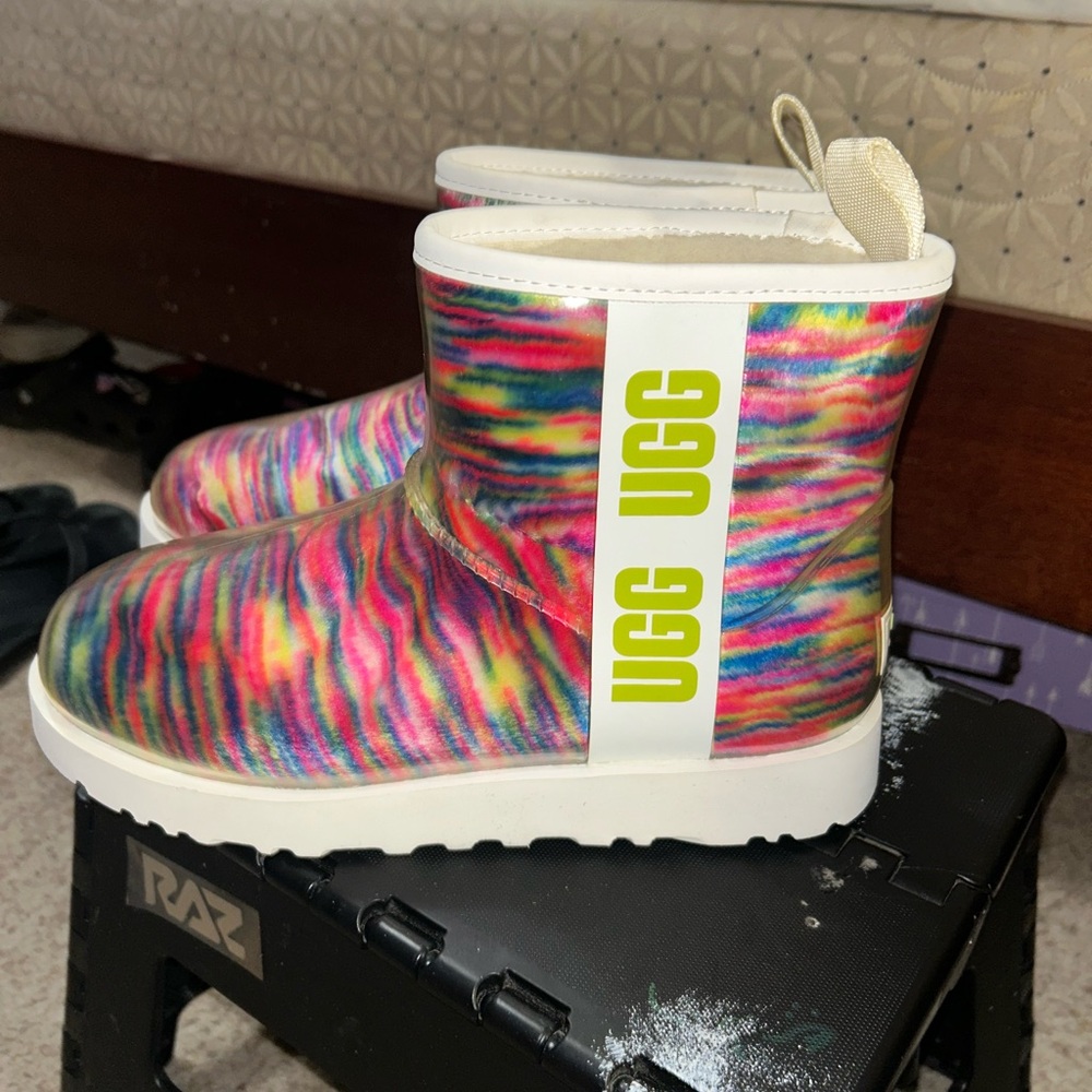 BRAND NEW UGG Rainbow Ankle Boots